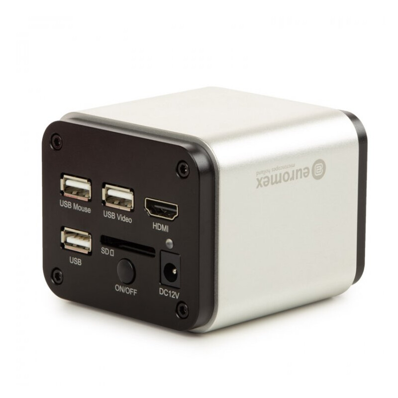 Euromex Camera VC.3039-HDS, colour, 1/2.8", 1.45 µm, 60/30 fps, 8 MP, HDMI/USB, 13" HD monitor