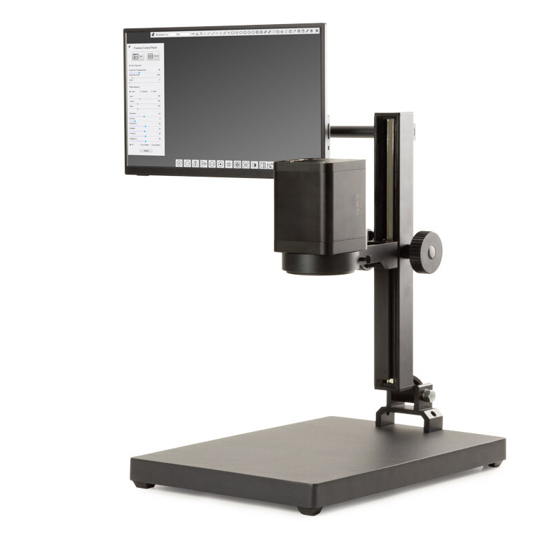 Euromex Microscopio MacroZoom MZ.4700-HDS, 8-51,4/514x, 12 LED, 60 fps, 2 MP, 4K, HDMI/USB/Wifi