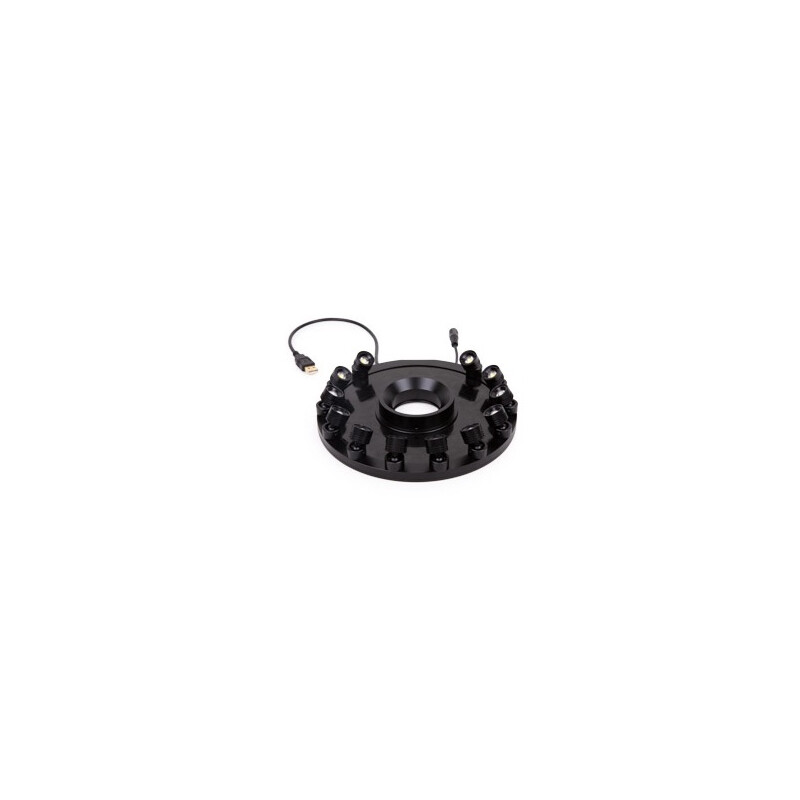 Euromex Iluminador anular MZ.4735, 12x 1W LED, ángulo ajustable