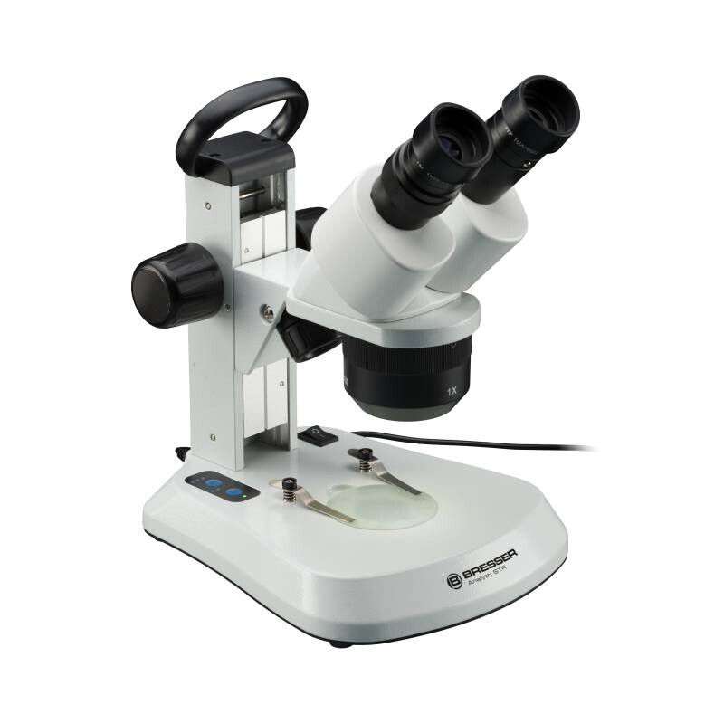 Bresser Stereo microscoop Analyth STR 10x-40x bino; Greenough; 50mm; 10x/20; 10-40x; LED