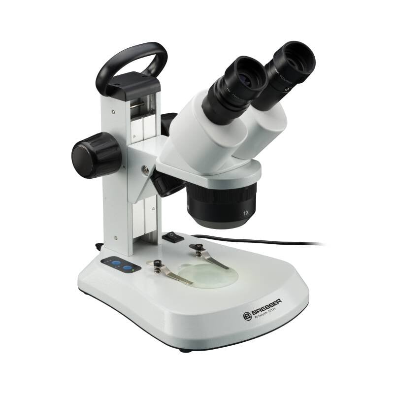 Bresser Stereo microscope Analyth STR 10x-40x bino; Greenough; 50mm; 10x/20; 10-40x; LED