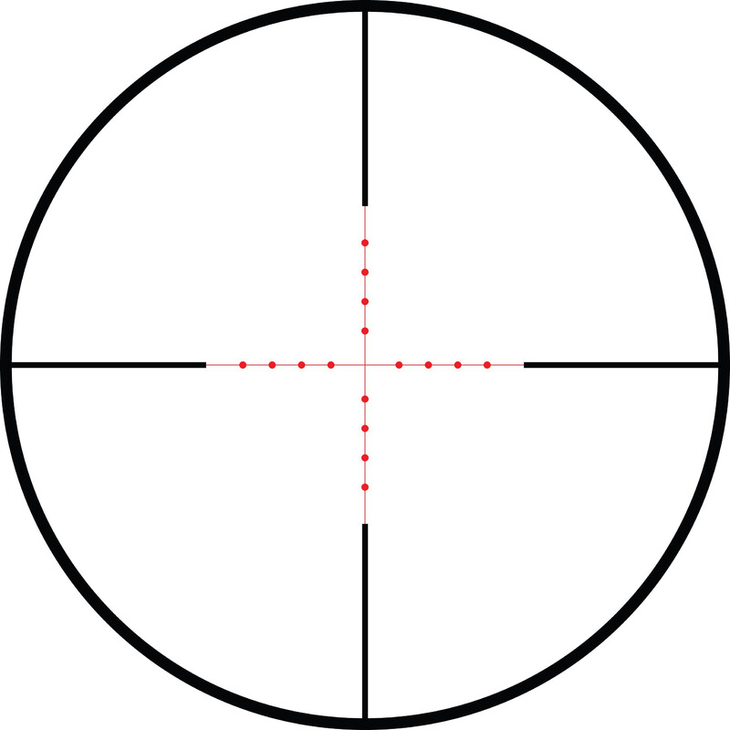 HAWKE Riflescope 2-7x32 Vantage IR 1" MIL DOT