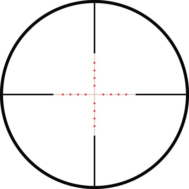 HAWKE Riflescope 2-7x32 Vantage IR 1" MIL DOT