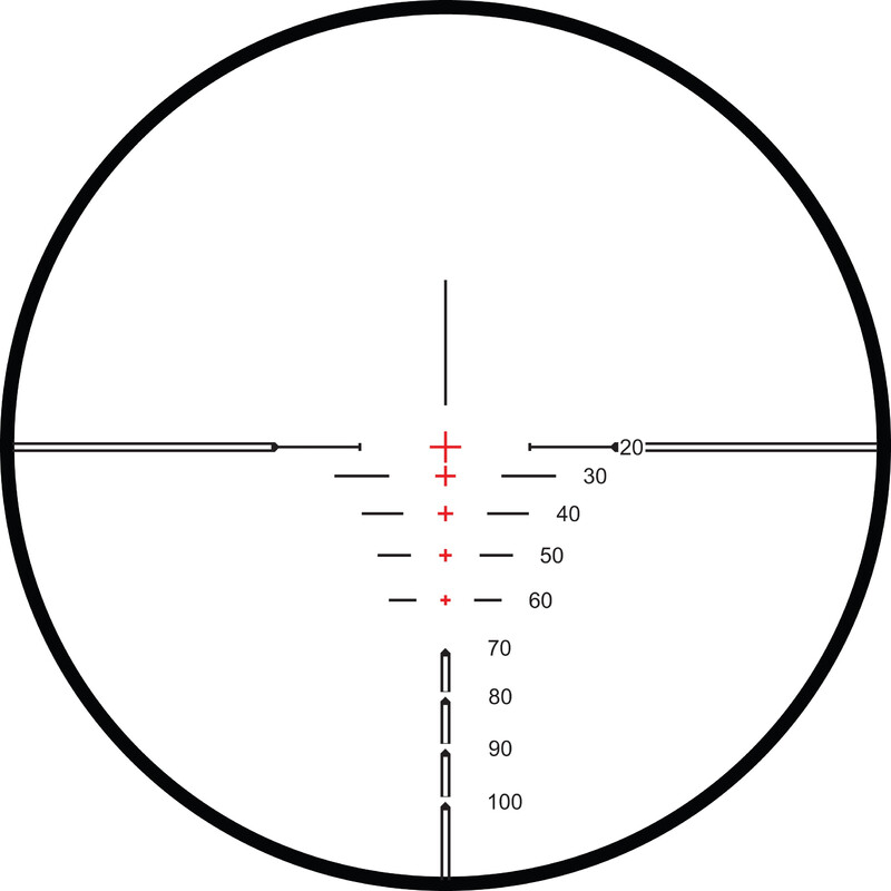 HAWKE Riflescope 1,5-5x32 1" XB1