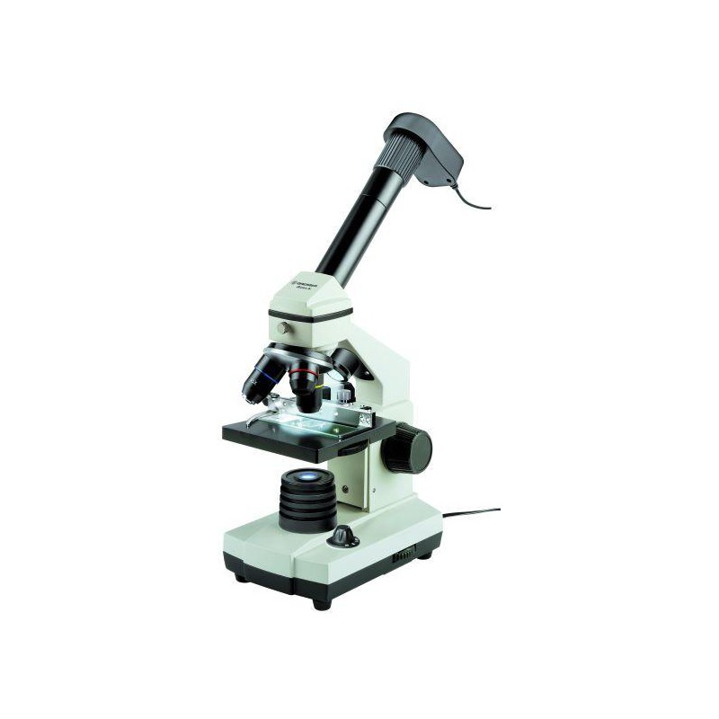 Falde sammen indtryk Penge gummi Bresser Mikroskop- Set 40 - 1024x mit USB Okular (Fast neuwertig)