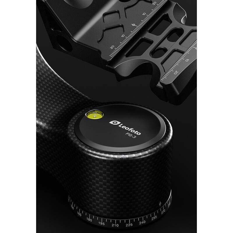 Leofoto 2-way-panheads PG-3 Carbon-Gimbal black