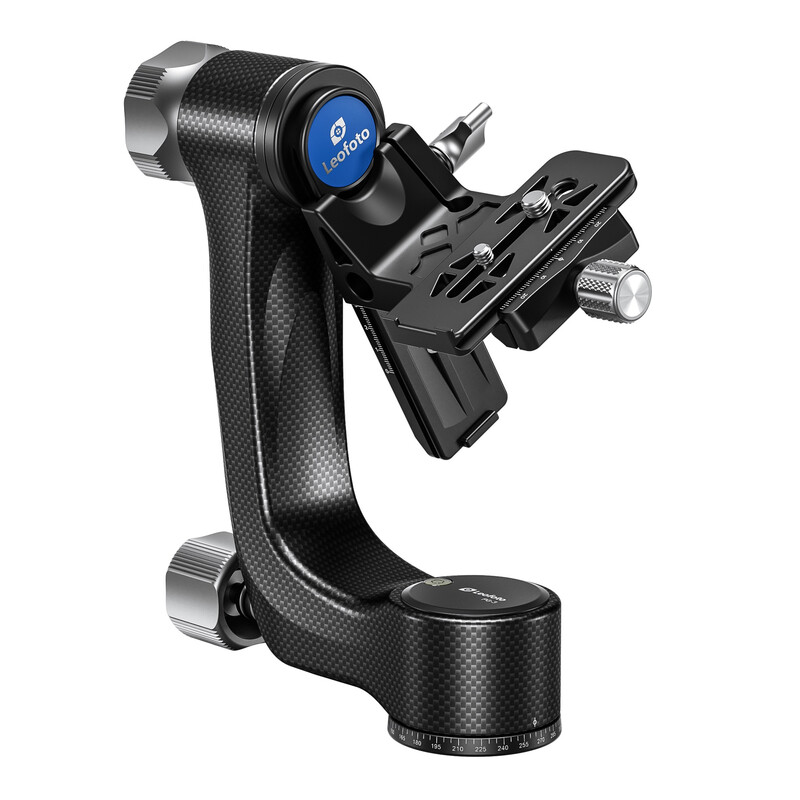 Leofoto 2-way-panheads PG-3 Carbon-Gimbal black