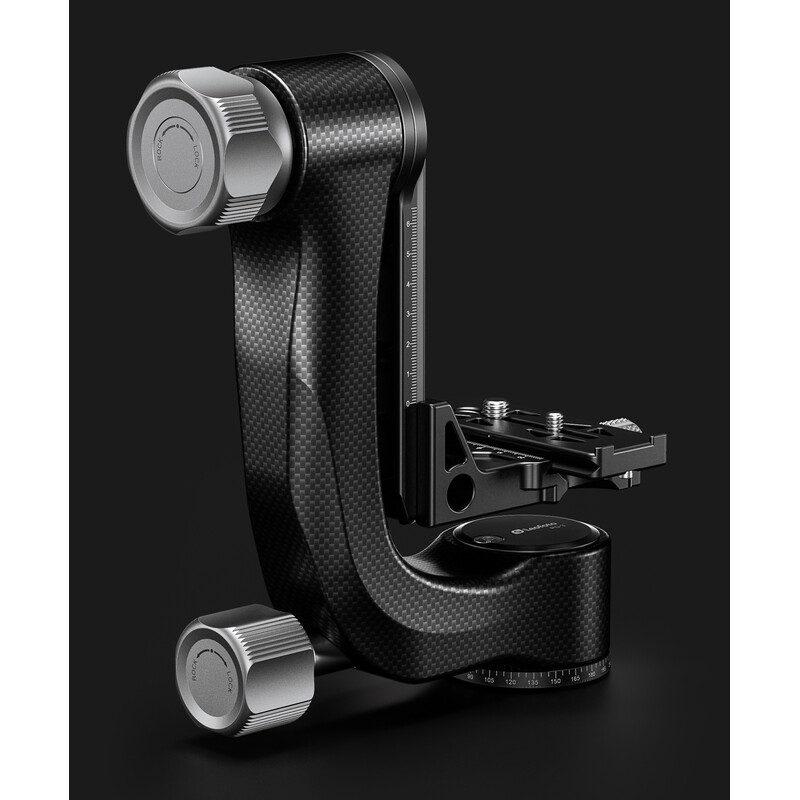 Leofoto 2-way-panheads PG-3 Carbon-Gimbal black