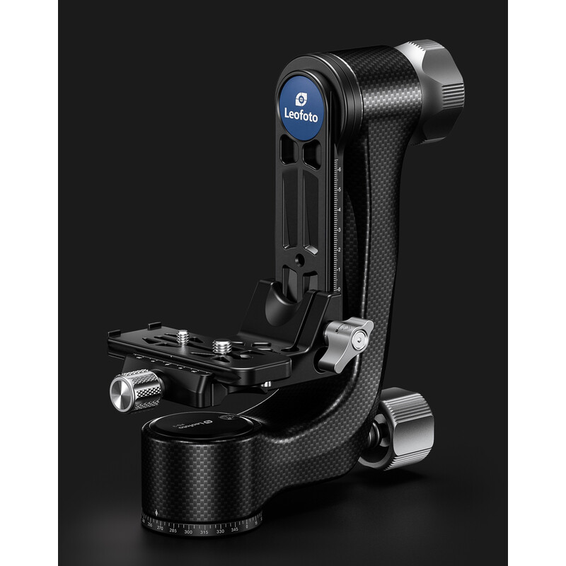 Leofoto 2-way-panheads PG-3 Carbon-Gimbal black
