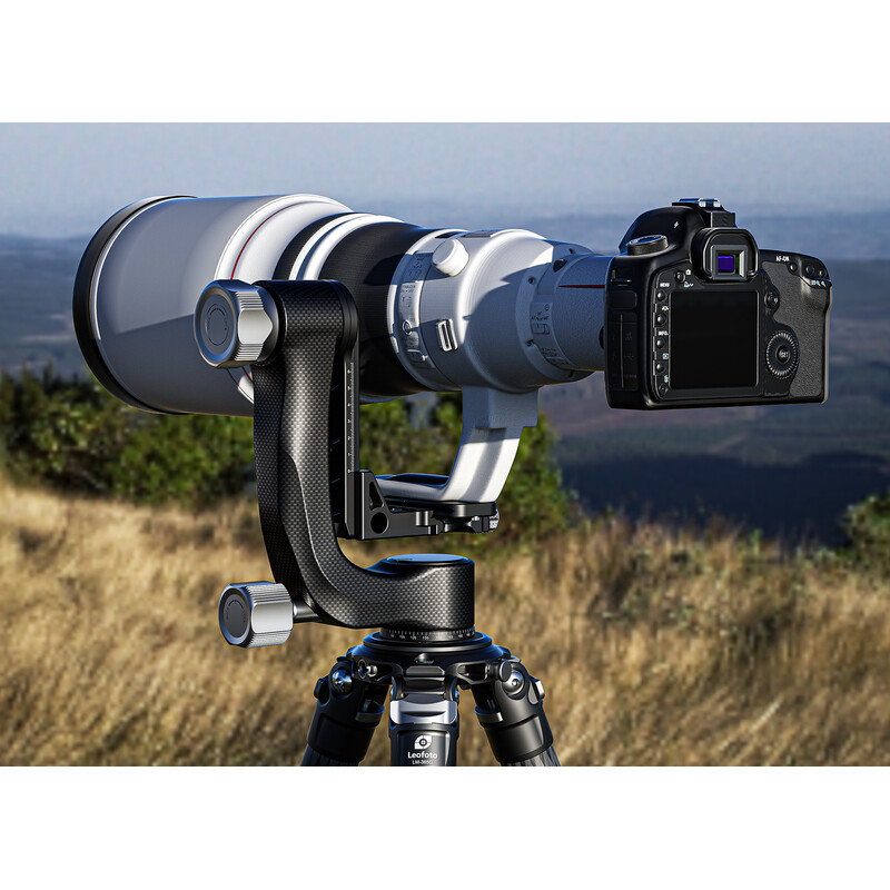 Leofoto 2-way-panheads PG-3 Carbon-Gimbal black