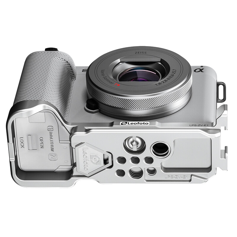Leofoto L-bracket LPS-ZV-E1 for Sony Alpha ZV-E1 silver