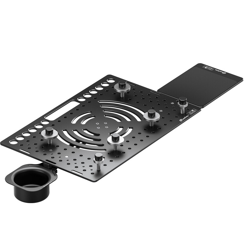 Leofoto Mounting LCH-3 Kit laptop holder with mousepad and cup holder