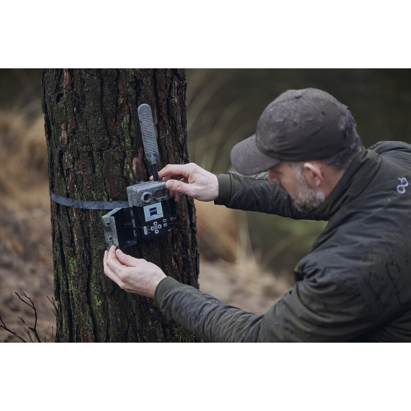 ZEISS Wildlife camera Set Secacam 7 & metalen behuizing