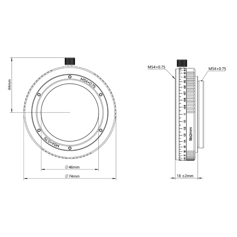 Askar Rotator M54/M54 16-20mm