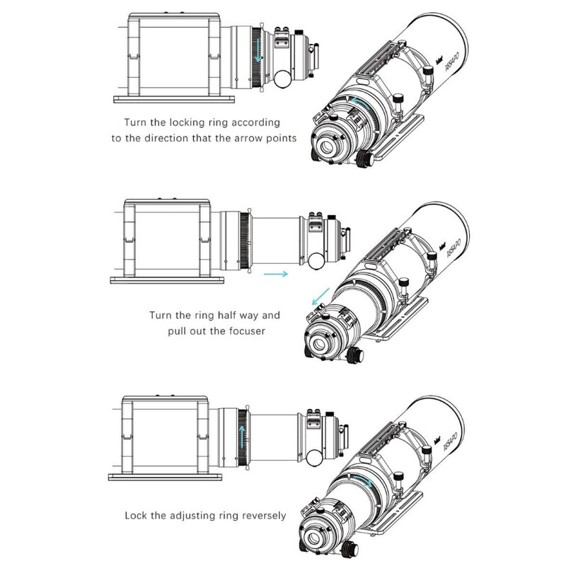 Askar Refractor apocromático AP 185/1295 Triplet OTA