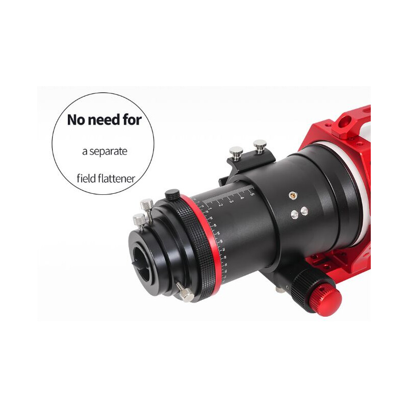 ZWO Apochromatic refractor AP 80/600 FF80