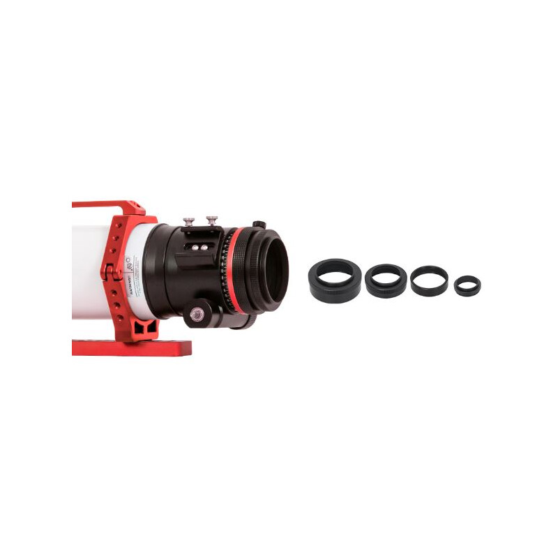 ZWO Refractor apocromático FF80 AP 80/600 Quadruplet OTA