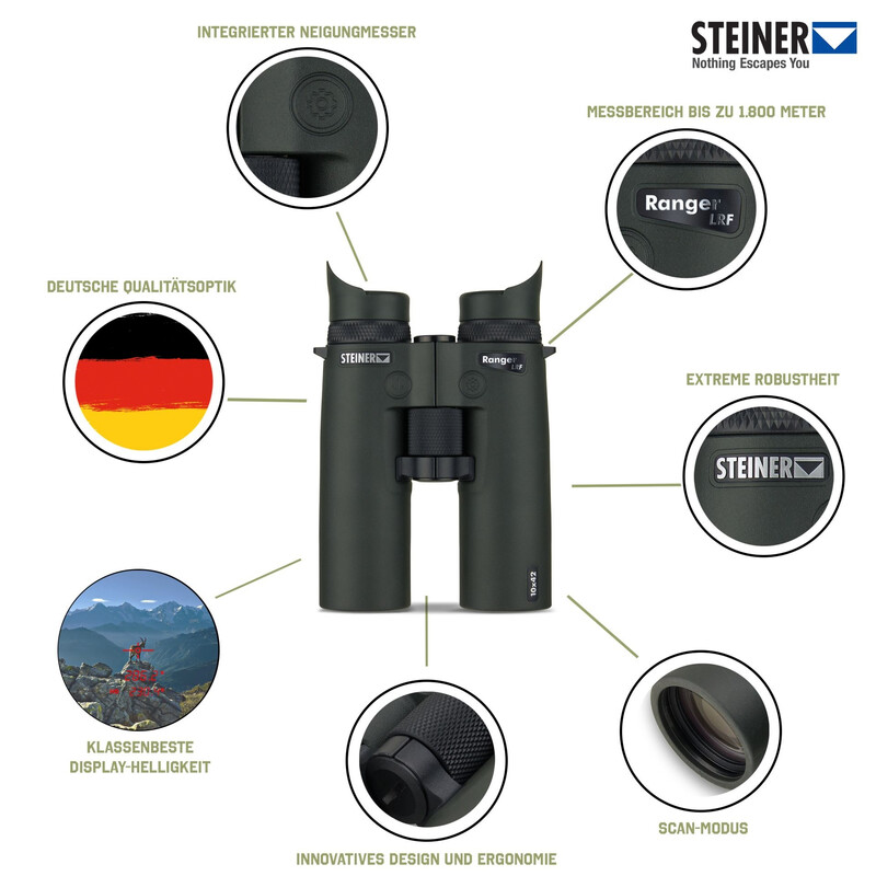 Steiner Binoculares Ranger LRF 10x42