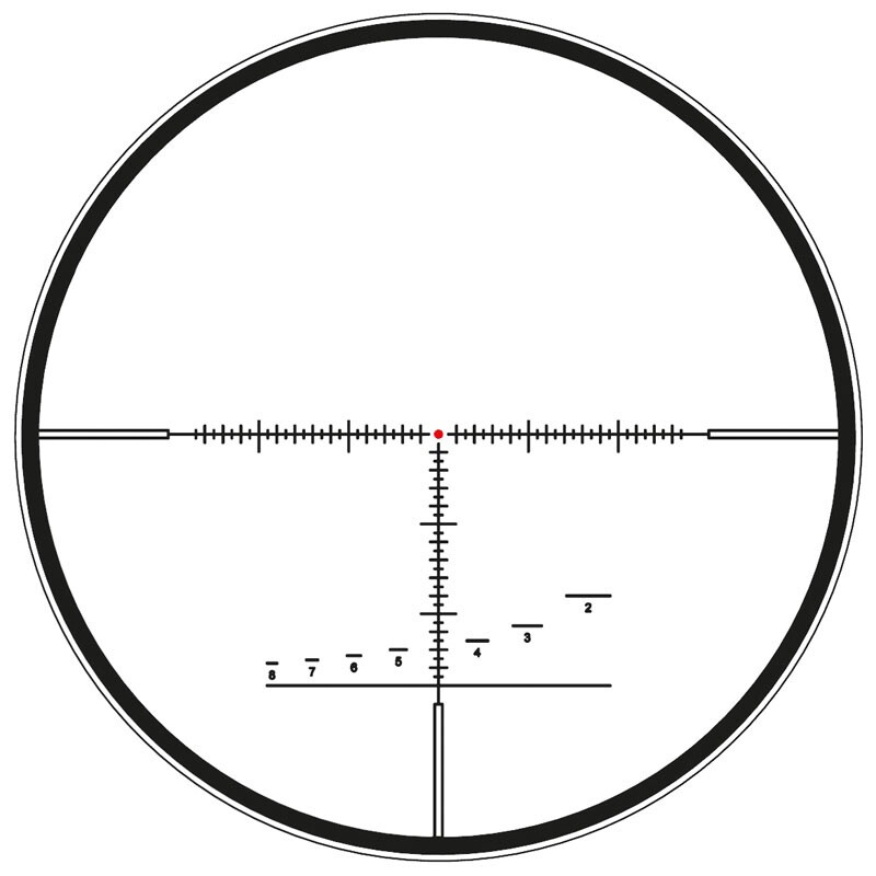 Steiner Mira telescópica 1-8x24 LM M8Xi DMR8I SFP