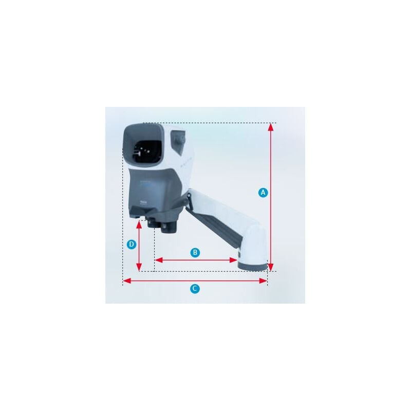 Vision Engineering Stereo microscope MANTIS ERGO with "Verso Universal Stand" (without lenses) SMR200