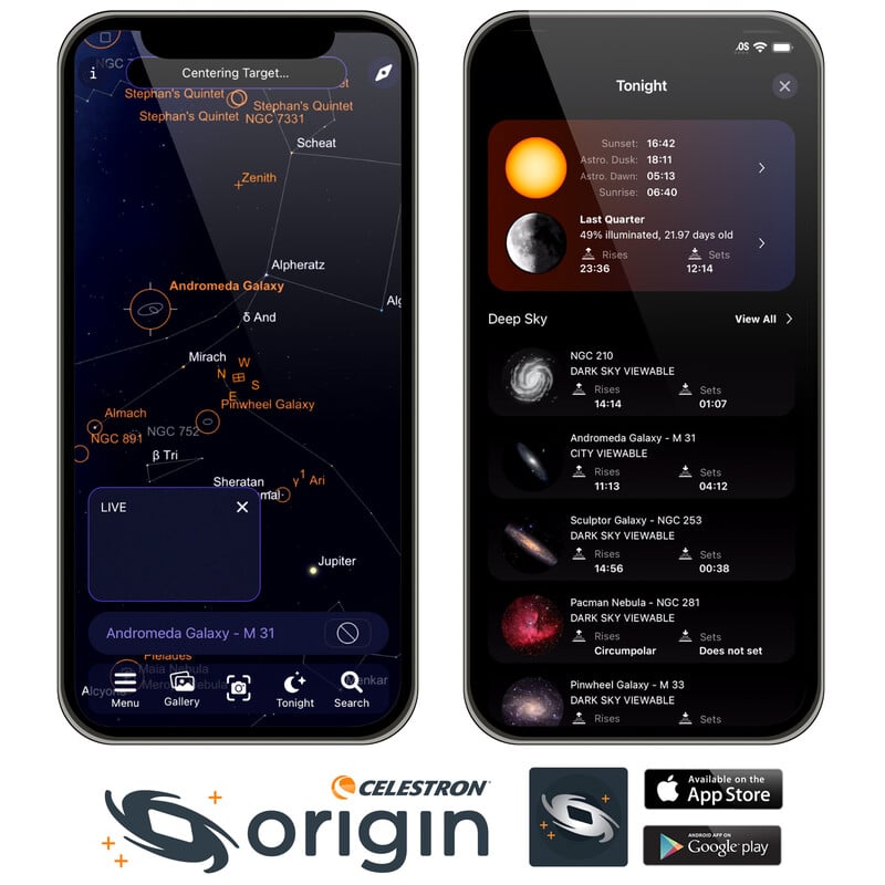 Celestron Smart Telescope Origin Intelligent Home Observatory + cámara Origin 678C Color