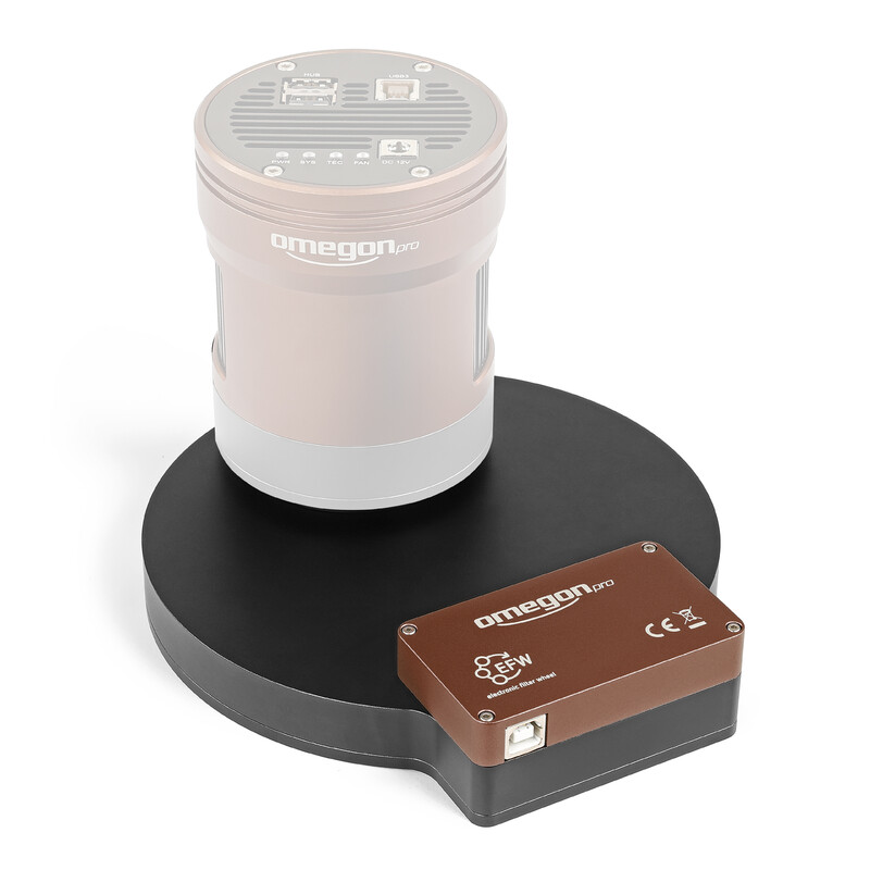 Omegon Electronic filter wheel EFW 5x2''