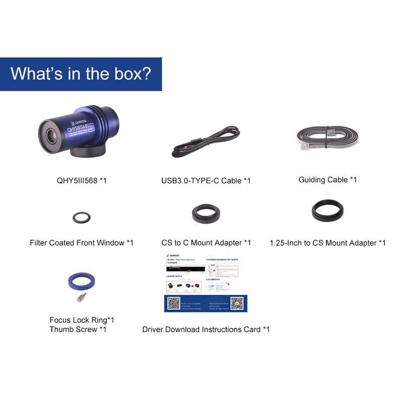 QHY Cámara 5III 568C Color
