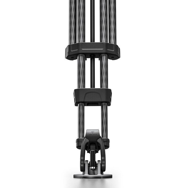 Leofoto Carbon tripod LVF-163C + FH-10 Videostativset