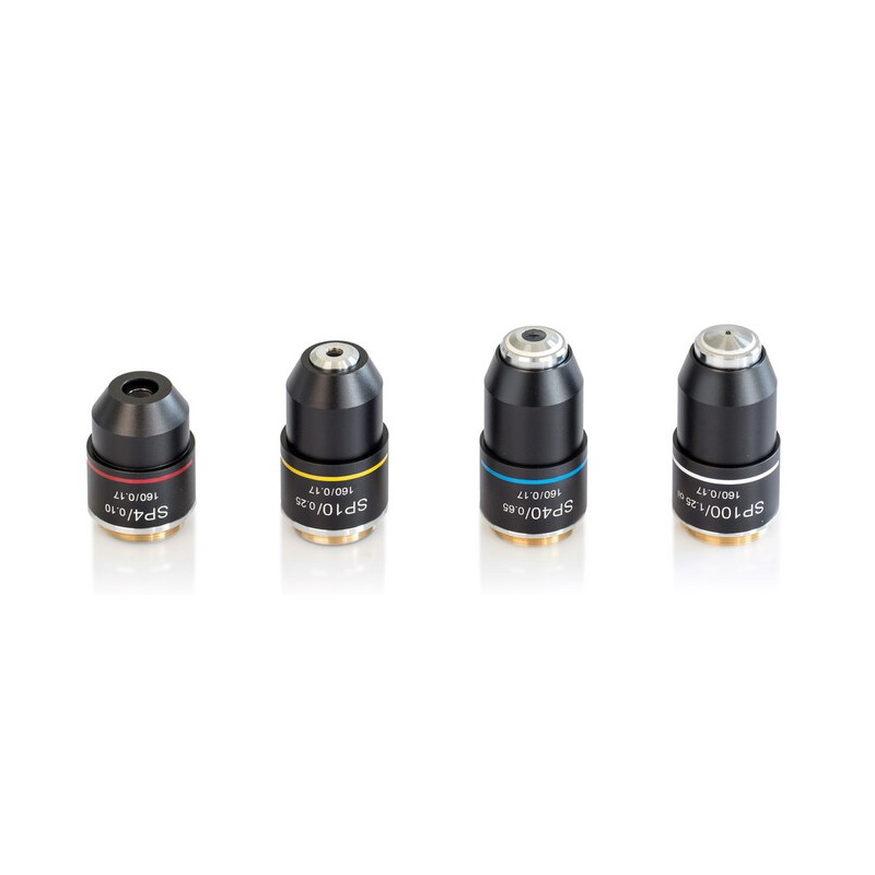 Kern Objectief, OBB-A1562, e-plan, achro, 4x/0.1, w.d. 14.5mm, anti-schimmel