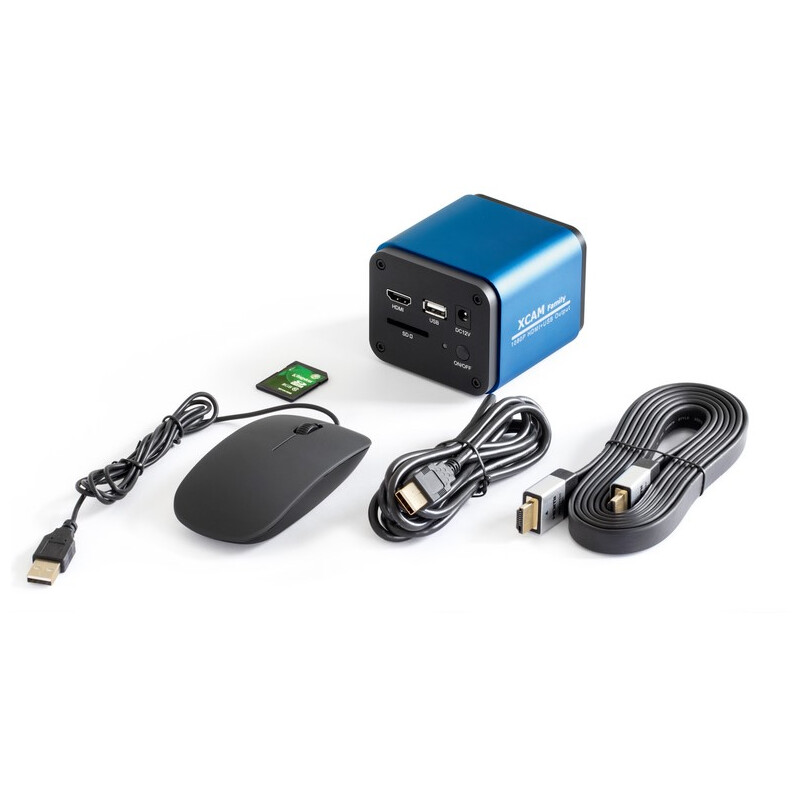 Kern Cámara ODC 852, color, CMOS, 1/1,8", 2,4 µm, 30/25 fps, 5 MP, USB/Wifi