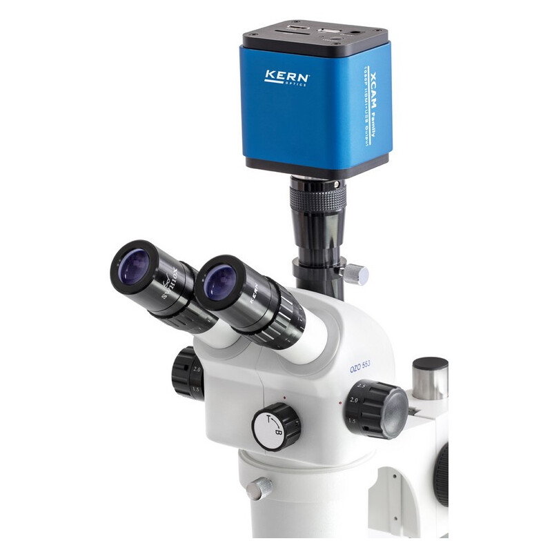 Kern Cámara ODC 852, color, CMOS, 1/1,8", 2,4 µm, 30/25 fps, 5 MP, USB/Wifi