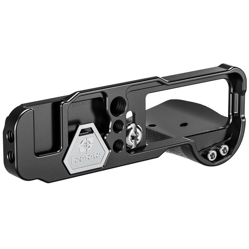 Impugnatura In Alluminio Per Fujifilm X-E4, X100F, X100V, XPro2, XPro3 – Presa Sicura E Stile Rosso Acceso