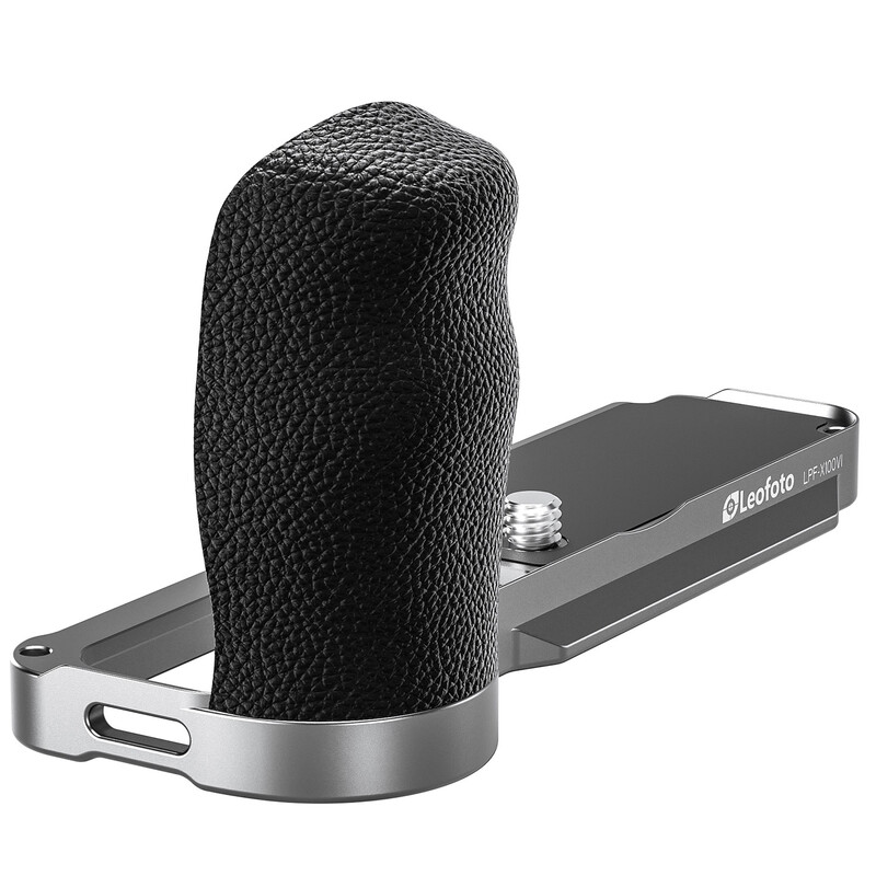 Leofoto LPF-X100VI silver grip for Fujifilm Finepix X100 VI
