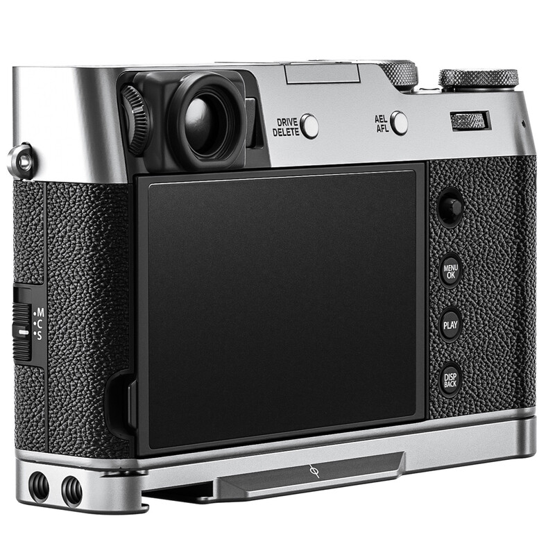 Leofoto LPF-X100VI silver grip for Fujifilm Finepix X100 VI