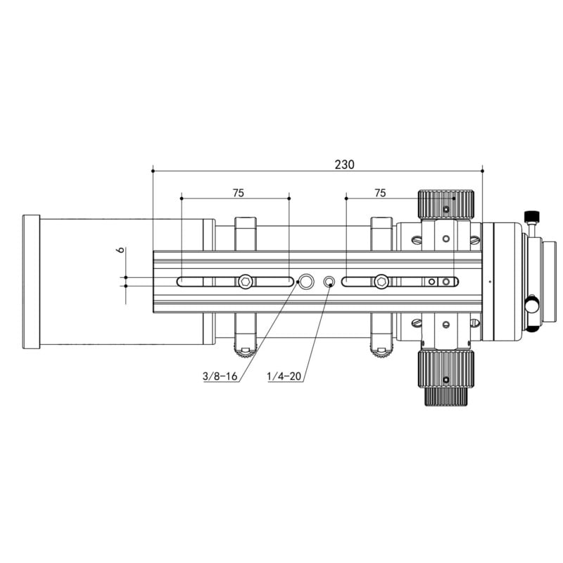 Askar Apochromatische refractor AP 71/490 71F Flatfield