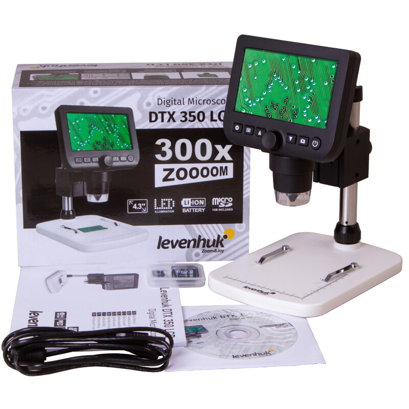 Levenhuk Microscope DTX 350 LCD 20-300x LED