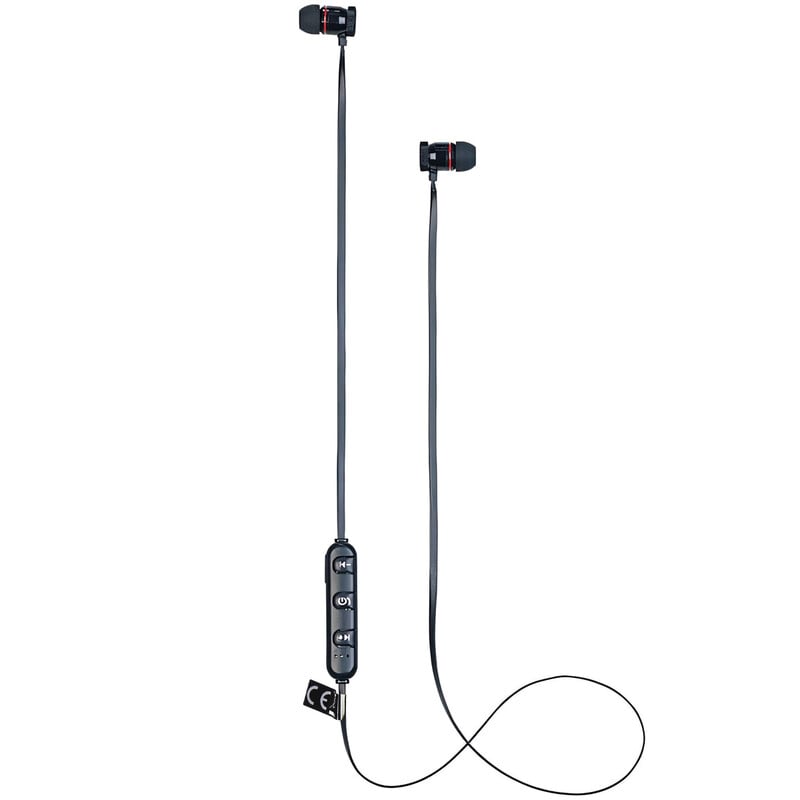 Auvisio Cuffie Stereo in-ear Bluetooth con magnete, Bluetooth 5.0