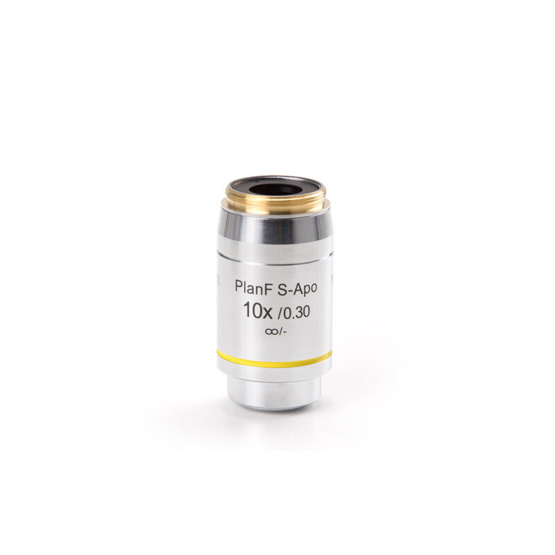 Euromex Obiettivo Obiettivi: AX.7310, Infinity EIS 60 mm, semi-piano Pli-Apo Fluarex 10x/0.3, M25, 15.3 mm