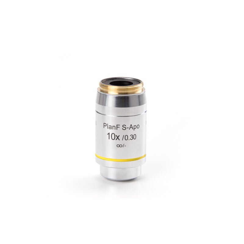 Euromex Objectief, AX.7310, Infinity EIS 60 mm, Semi-Apo Pli-Apo Fluarex 10x/0.3, M25, 15.3 mm