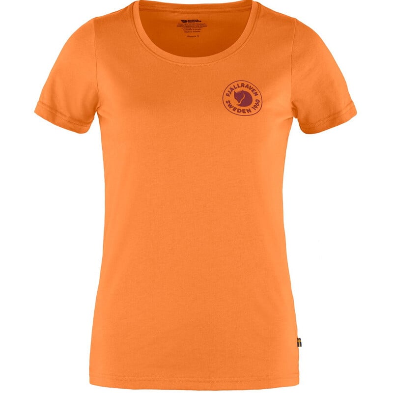 Fjällräven 1960 Logo T-Shirt W, 206 Pikant oranje, S