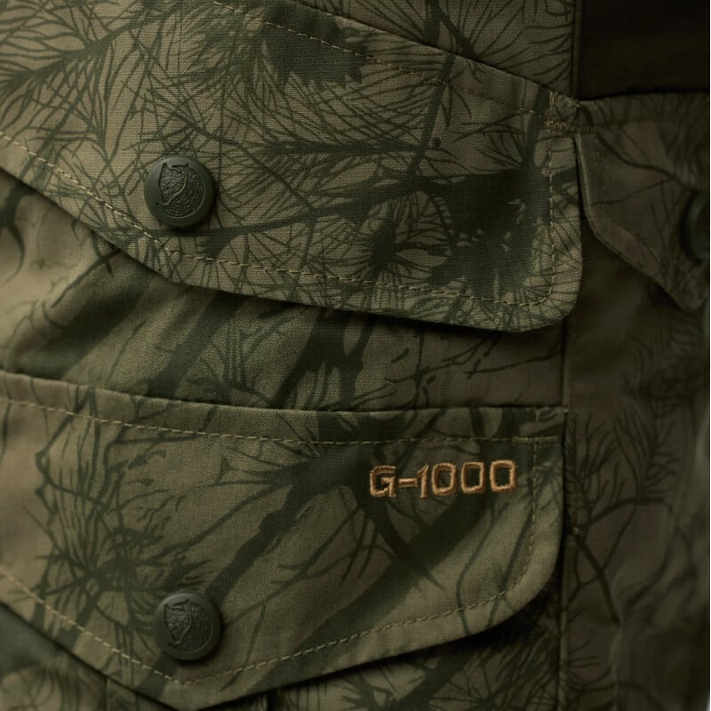 Fjällräven Barents Pro Hunting Trousers M, 626-662 Green Camo-Deep Forest, 50