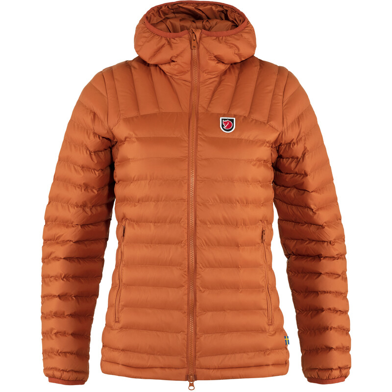 Fjällräven Expedition Lätt Hoodie W, 243 Terracotta Bruin, M