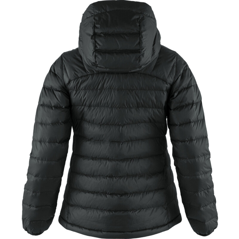 Fjällräven Expedition Pack Down Hoodie W, 550 Nero, taglia S