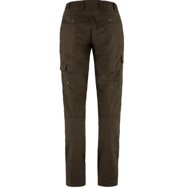 Fjällräven Karla Pro Trousers Curved W, 633 Dark Olive, size 38