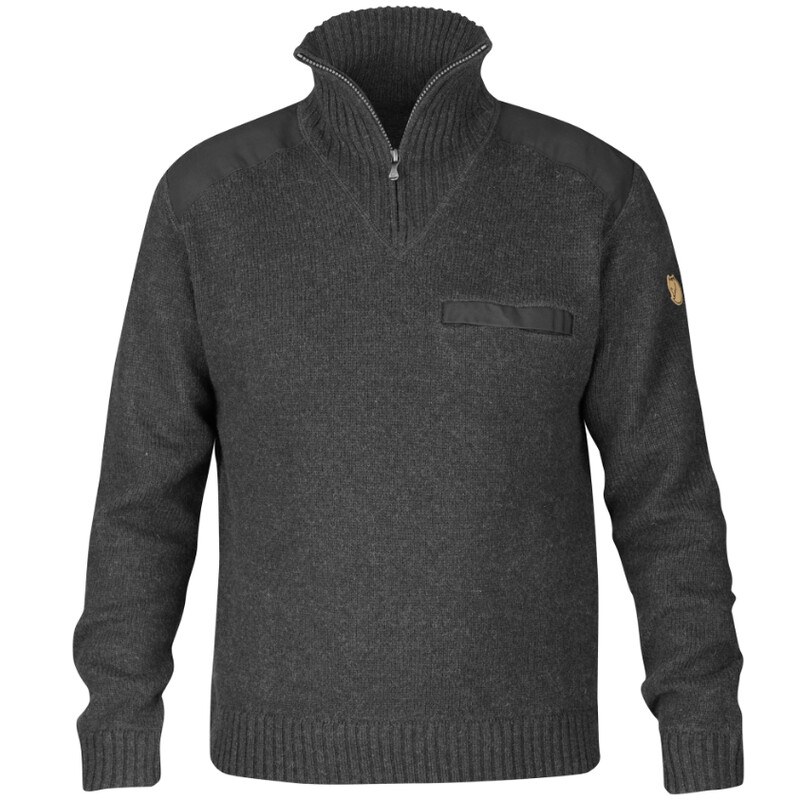 Fjällräven Maglione Koster M, 030 Grigio scuro, M