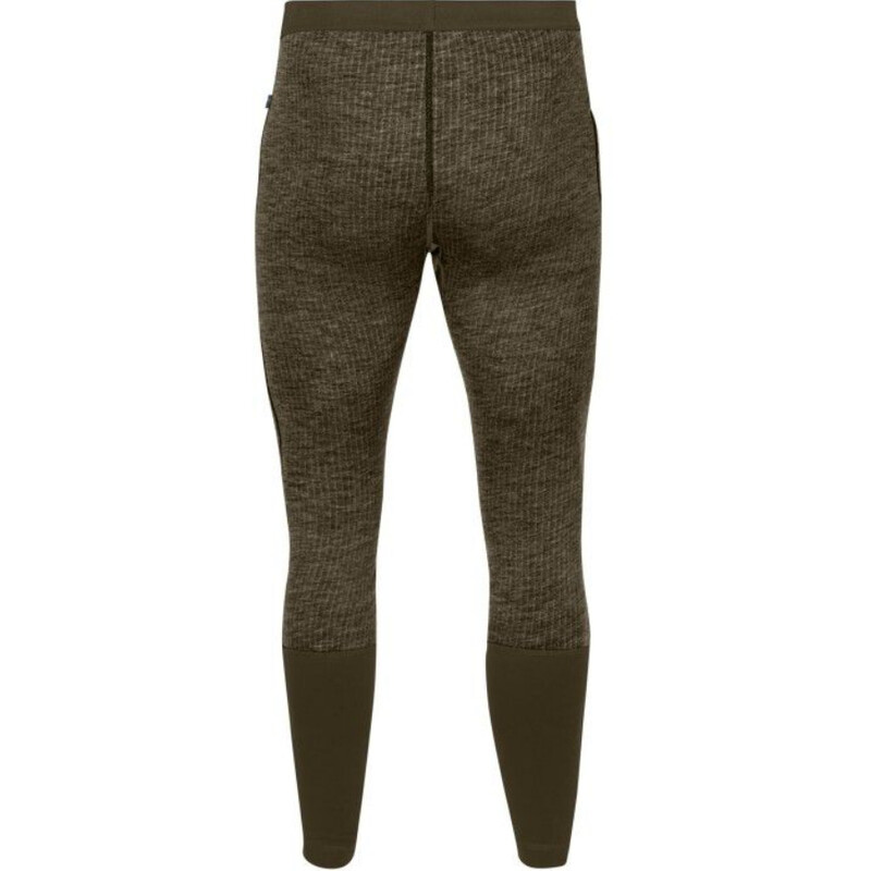 Fjällräven Värmland Woolterry Long Johns M, 633 Dark Olive, maat S