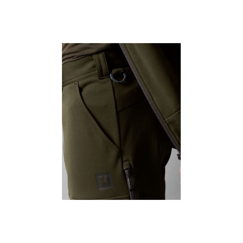Härkila Deer Stalker Light Trousers, Willow green/Shadow brown, size 52