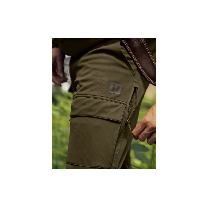 Härkila Deer Stalker Light Trousers, Willow green/Shadow brown, size 52
