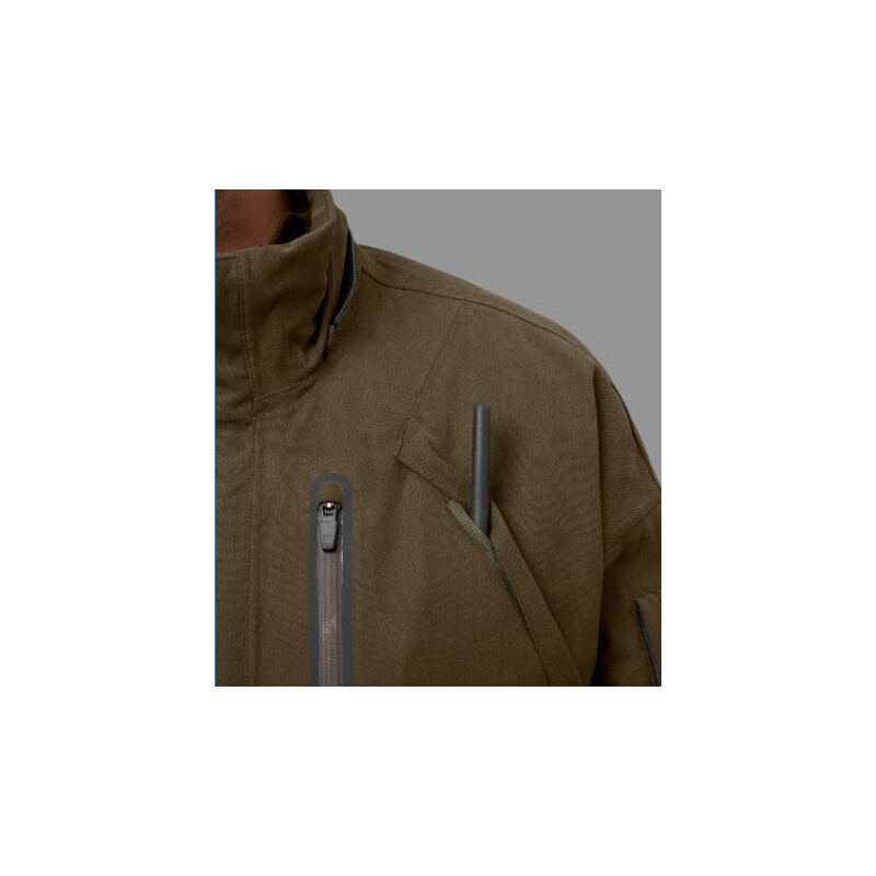 Härkila Driven Hunt HWS Insulated Jacket, verde salice, taglia 50
