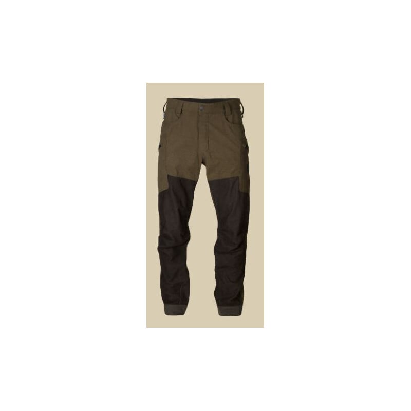 Härkila Driven Hunt HWS leather trousers, Willow green/Shadow brown, size 54